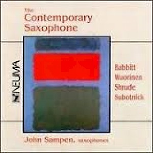 Contemporary Saxophone (Divertimento)-cover