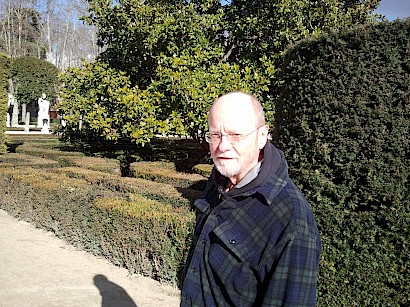 in Madrid, Sabatini gardens, 2014