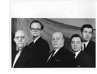 Gunther Schuller, Ben Weber, Wallingford Riegger, Max Polikoff, Charles Wuorinen