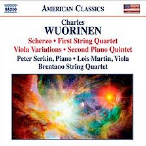 Second Piano Quintet, Scherzo, Viola Variations, First String Quartet-cover